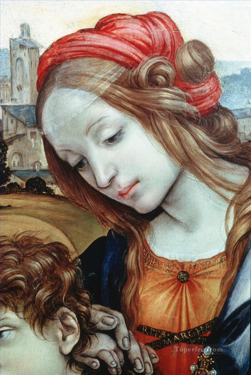 Holy Family dt1 Christian Filippino Lippi Oil Paintings